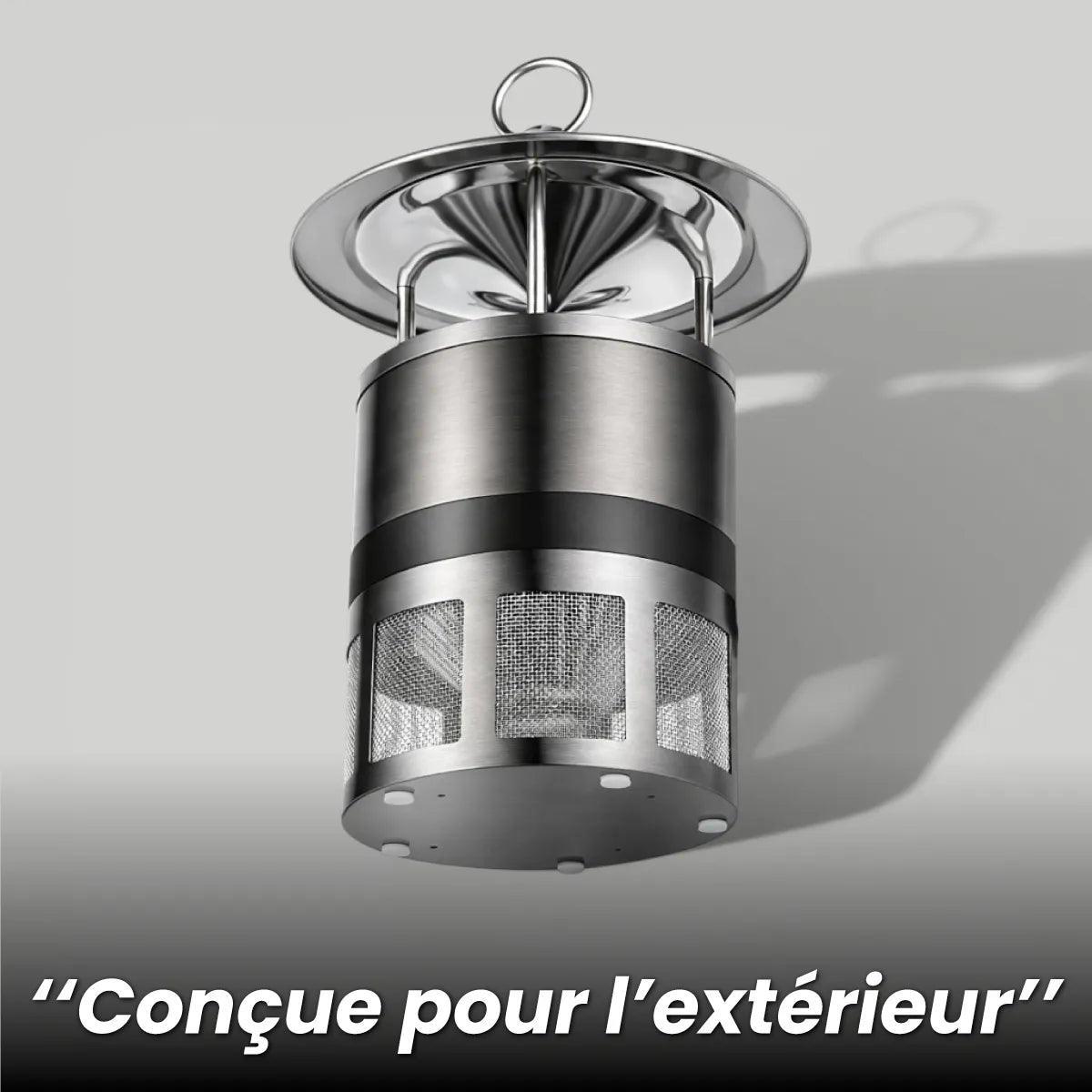 Lampe Anti-Moustiques Professionnelle – Puissance Extrême 150m² | Technologie d’Attraction CO₂ Naturelle